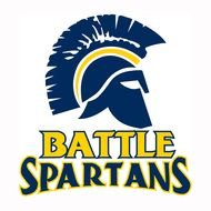 Columbia High School Logo battle spartans