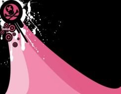 clipart of the Girly Skulls symbols