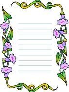 Hojas Con Flores