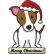 Cartoon Jack Russell Terrier