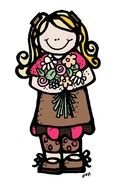 Melonheadz Flower Clip Art