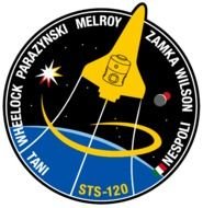Sts 120 Patch NASA Clipartistnet SVG