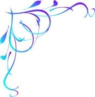 Heart Corner Border Clip Art N7