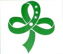 Girl Scout green Logo drawing