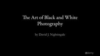 black and white art