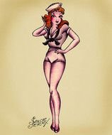 Sailor Jerry Pin Up Girls