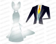 Wedding Dress Clip Art N19
