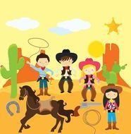 Wild West Clip Art N34