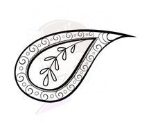Paisley Swirl Clip Art