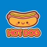Cute Cartoon Hot Dog N5