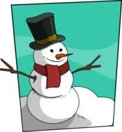 Free Snowman Clip Art N30