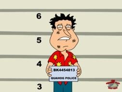 arrested Glenn Quagmire