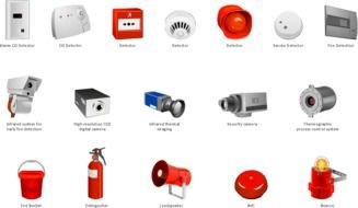 Fire Safety Equipment drawing