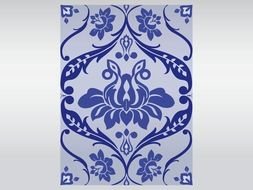 Delft Blue Patterns drawing