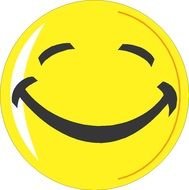 yellow Smiley Face Symbols drawing