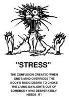 Funny Work Stress darwing