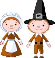 Thanksgiving Pilgrim Clip Art N12
