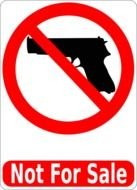 not for sale gun drawing