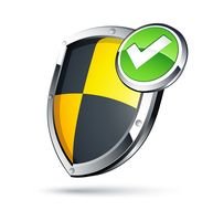 Ä°llustration of Security Shield icon