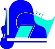 Saxophone Clip Art N34