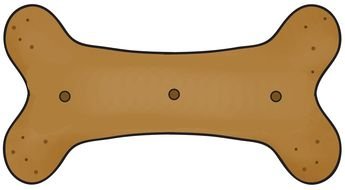brown bone, drawing