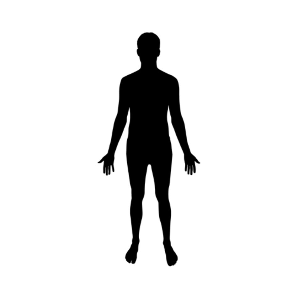 Human Body Silhouette Clip Art N3