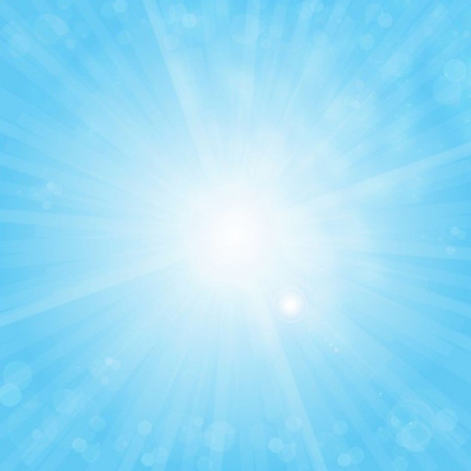 Blue Sky And Sun Clip Art
