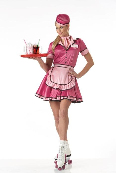 İllustration of CarHop Costume