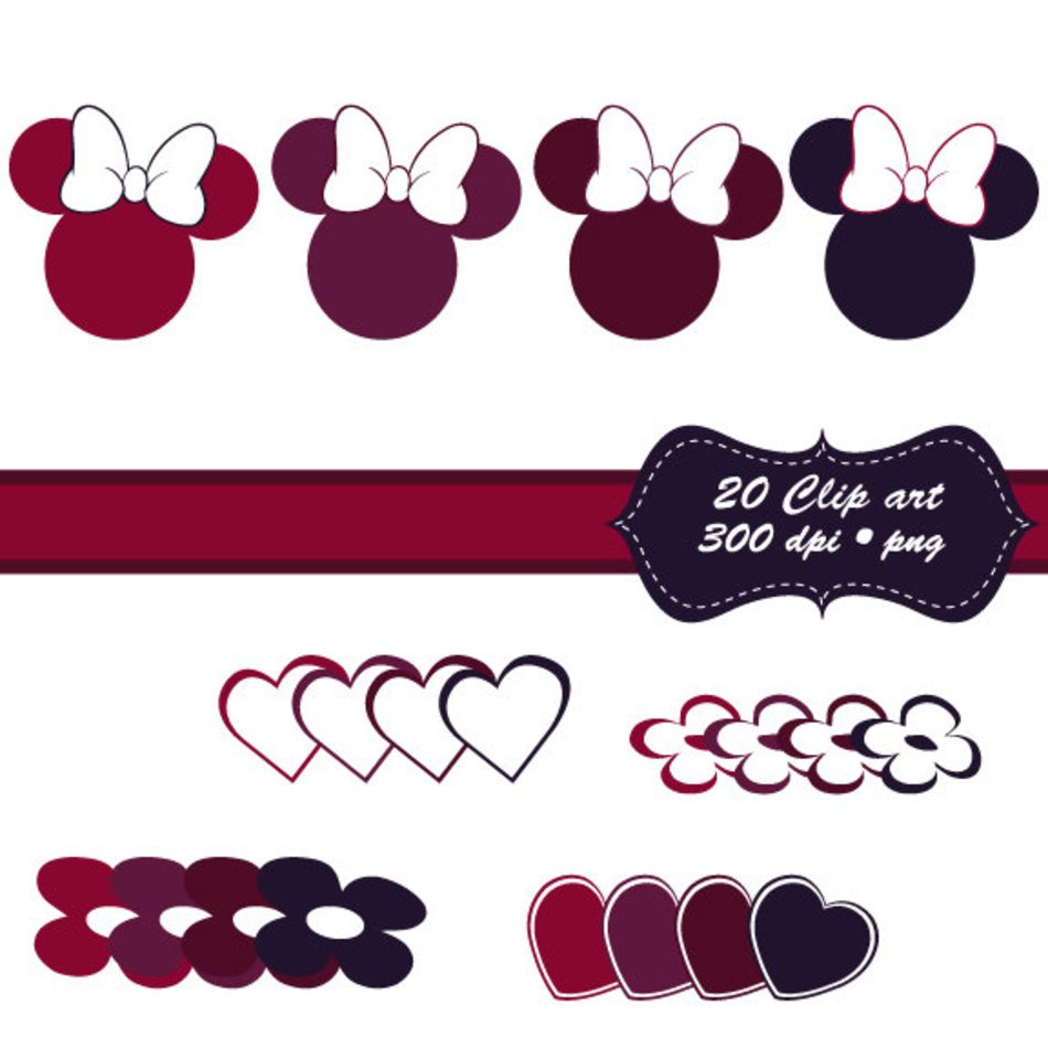 Minnie Mouse Clip Art N76