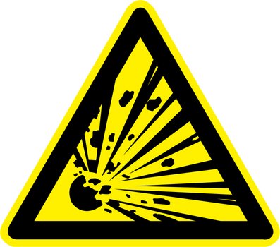 Explosive Sign
