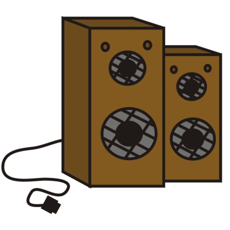 Music Speaker Clip Art