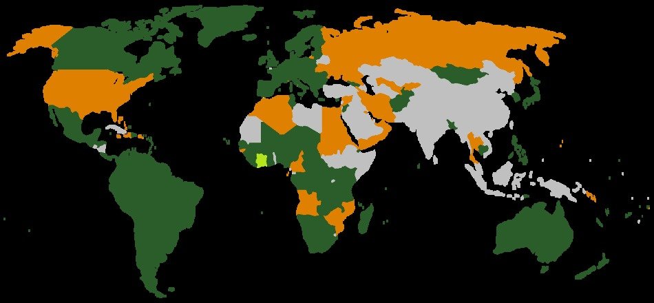 World Map Clip Art N40