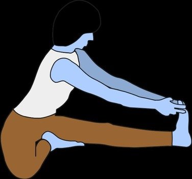 Cartoon Yoga Clip Art N7