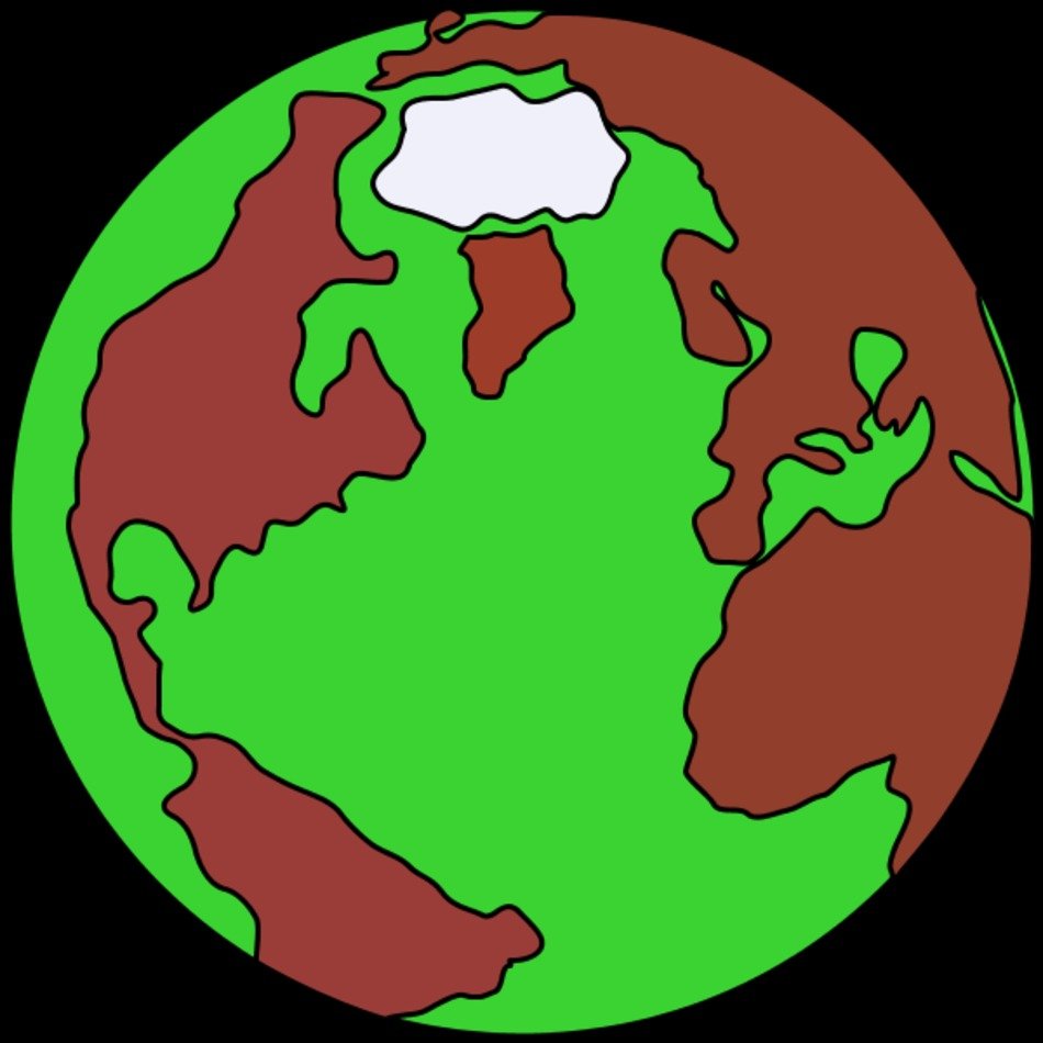 Globe Vector Clip Art N6