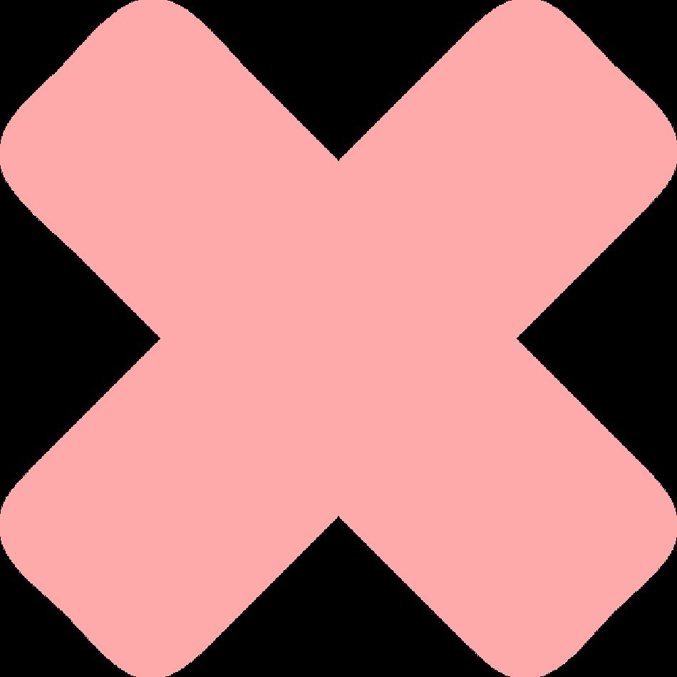 X Icon Clip Art
