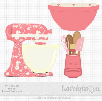 Baking Utensils Clip Art N10