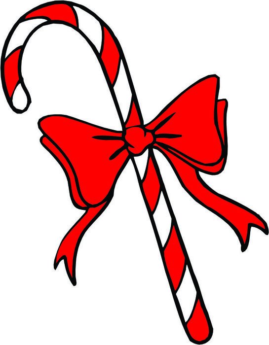 Christmas Candy Cane Cartoon N3