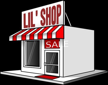 lil'shop Clip Art drawing