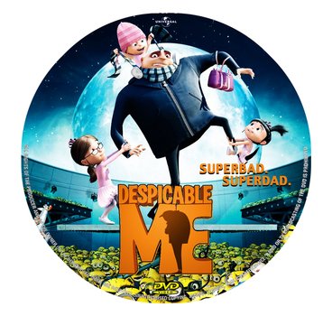 Despicable Me DVD Cover drawing free image download