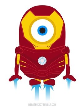 Despicable Me Minions As Superheroes N9