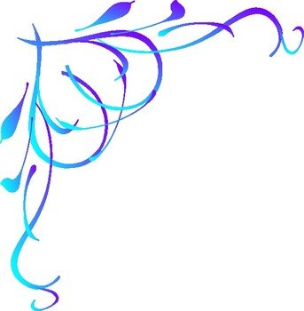 Heart Corner Border Clip Art N7