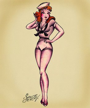 Sailor Jerry Pin Up Girls