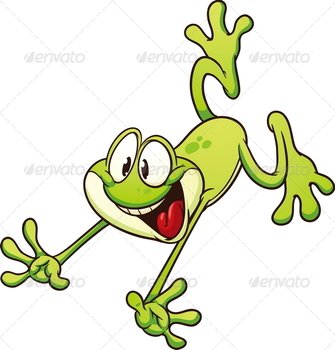 Cartoon Frog Clip Art N83