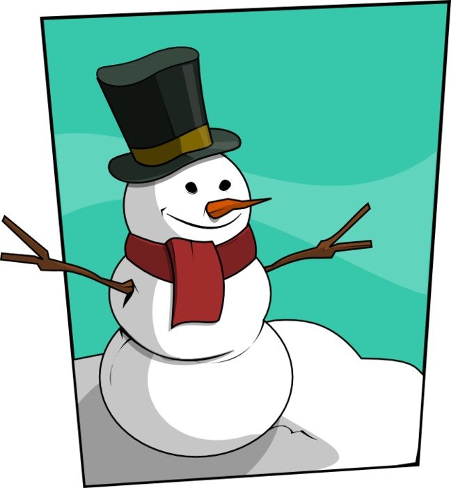 Free Snowman Clip Art N30