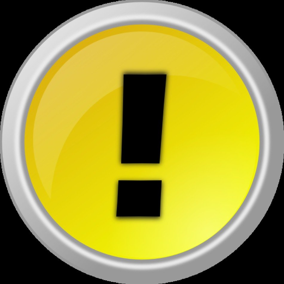 Yellow Exclamation Mark