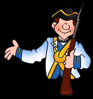 French And Indian War Soldier Clip Art