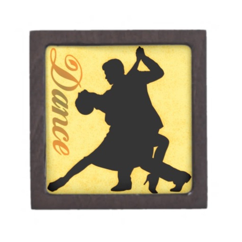 Dance 1898 Alphonse Mucha Fine Art Nouveau Premium Keepsake Box