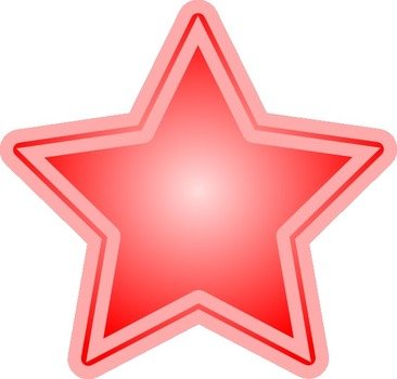 Red Star Clip Art N51