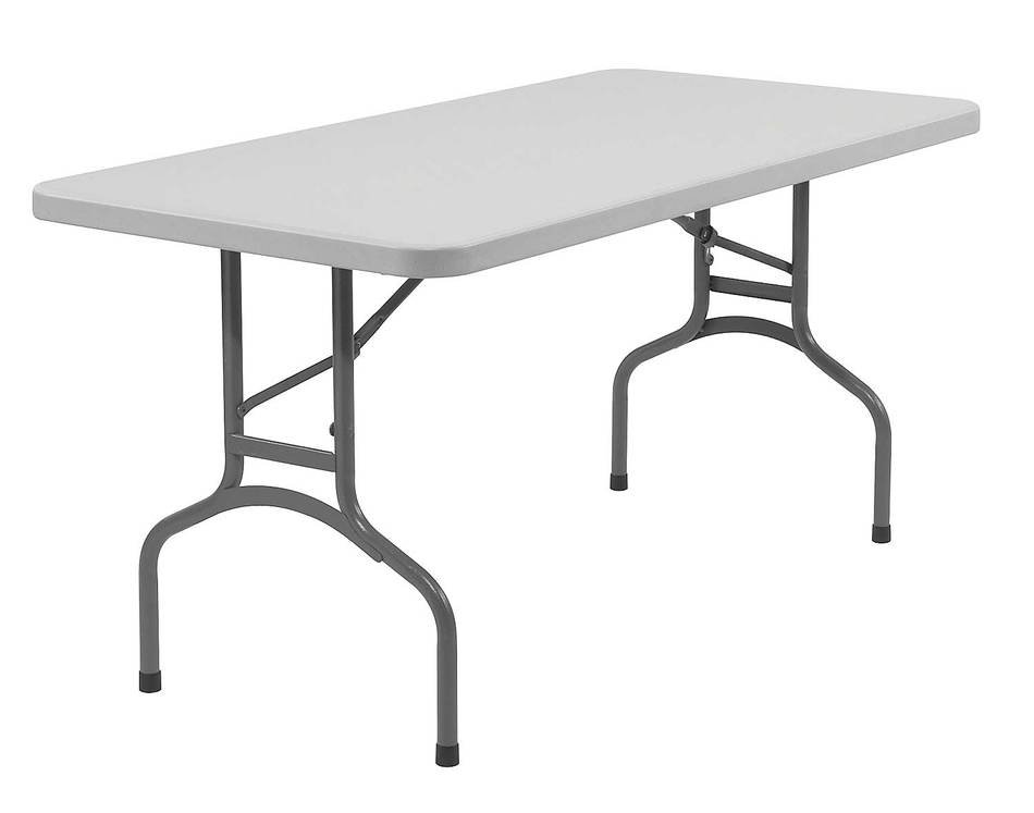 Plastic Folding Table as a drawing