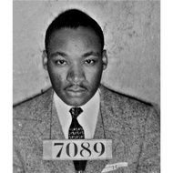 Martin Luther King Jr Mugshot
